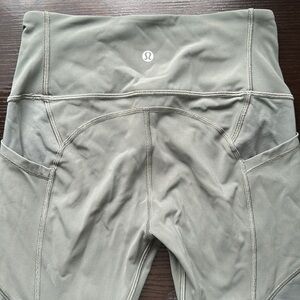 COPY - Lululemon green pocket leggings